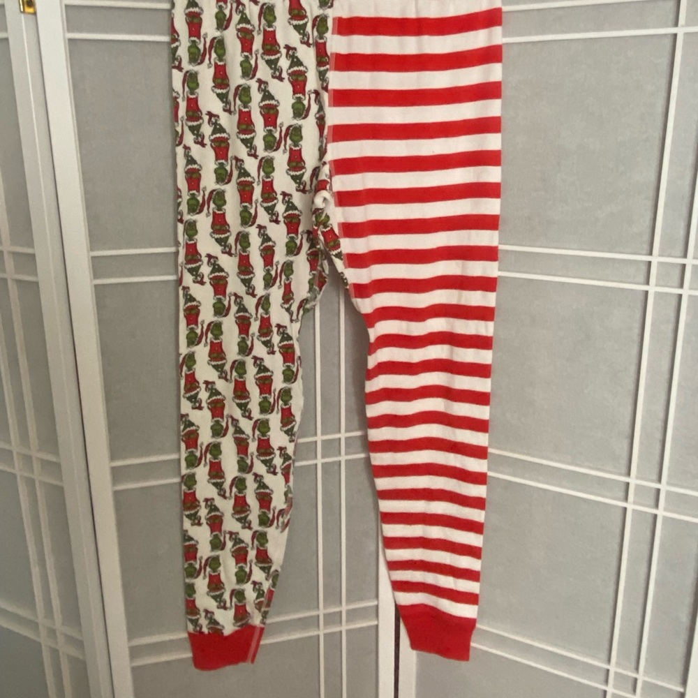 NEW Unisex Mens Womens M Hanna Andersson Grinch Dr. Seuss Pajama organic cotton